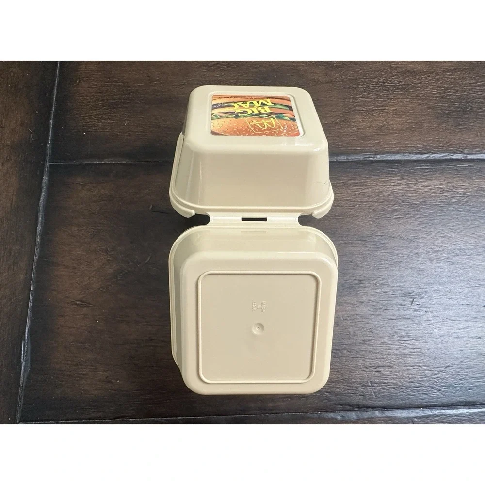 Vintage‎ 1988 Fisher Price Fun With Food McDonald's Big Mac & Fries Play Food